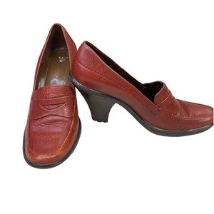 Franco Sarto Slide On Heeled Loafers